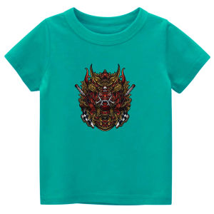 Tshirt kids kaos atasan oblong anak cewek cowok usia 1-12tahun sablon gambar BARONG KATANA