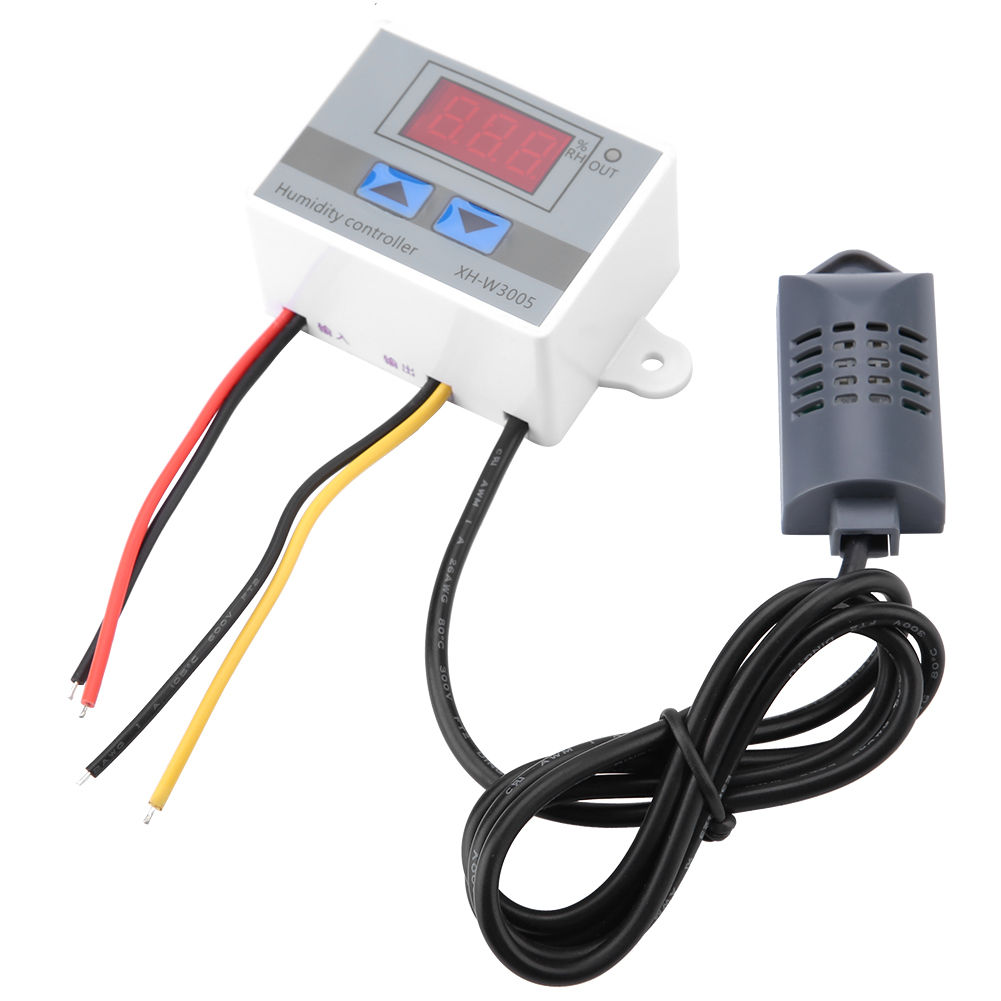 Meterk XH-W3005 Digital Hygrometer Switch Controller Humidity Sensor 0 ...
