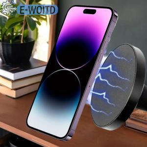 E-WOITD Arri อะแดปเตอร์ยึดขาตั้งกล้องแบบมีรูยึดโทรศัพท์แม่เหล็กสำหรับ Magsafe ไป1 4สกรูขนาด3 8นิ้วสำหรับโทรศัพท์14 13 12นิ้วพร้อมห่วงแม่เหล็ก