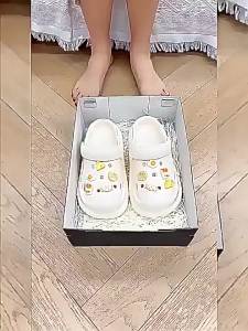 [Free Shipping] Cute Summer Outdoor Indoor Home Non-Slip Thick-Soled New Clog Sandals For Women