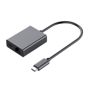 Highly Speed USB C to RJ45 Ethernet Adapter Converts WiFi to Wire Networking Stable 4K Streaming Networking Dongles
