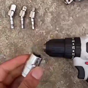 3pcs 360 Degree Rotating Spin Drill Socket Set Suitable for Various Screw Angles & Enhances Efficiency in DIYer Projects