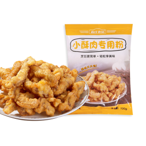 【XBYDZSW】 酥脆粉 红薯淀粉Senzhuang Agricultural Products Fried Small Crispy Meat Special Powder 100g Crispy Fried Meat Strips Wrapped In Powder Crispy Pulp Powder