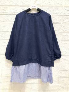 JOLANDA TUNIK ANAK UMUR 4 -14 TAHUN KOMBINASI SALUR KATUN YANDET BELAH BELAKANG FREEONGKIR CASHBACK BISA COD