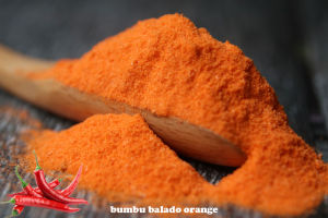 Bumbu Tabur  Rasa Balado Orange Untuk Tabur Snack/Keripik/Camilan kemasan 250 gr Halal Food Grade