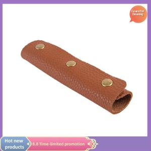 Graceful 1Pc Luggage Bag Handle Wrap PU Leather Cover Bag Accessory Shoulder Strap Pad