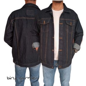 Jaket Jeans Denim Pria Bio Blitz - biru muda