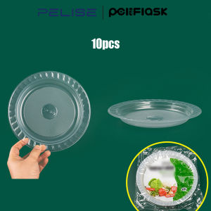 Pelise Sanitary 10pcs Plate Microwavable Plastic 9 Inches Plate PP Plastic Round Plate