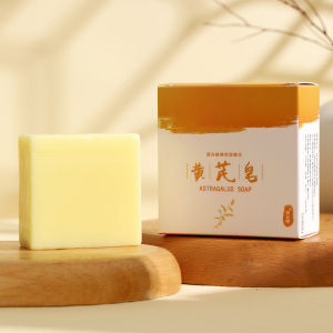 Astragalus Soap Old Brand Domestic Goods Moisturizing Handmade Essential Oil Soap Mild Dry Yellow Skin Brightening Brightening White Skin Face Washing Anti-Mite