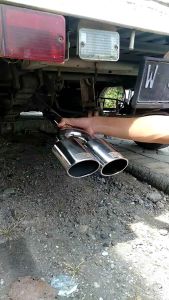 Knalpot Suos Mobil L300 & Mobil Bensin