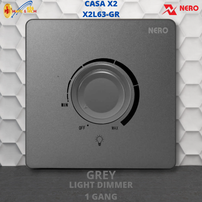 Pannello In Vetro Dimmer Singolo Nero DC Smart Home - Foto 6