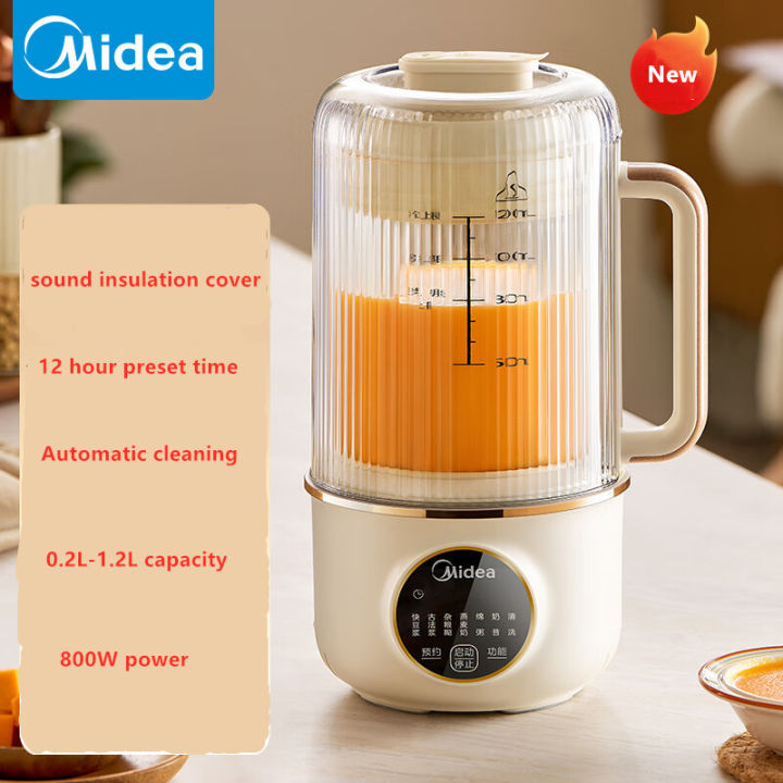 Midea Soybean Milk Machine 1.2L Large Capacity Low Noise Keep Warm