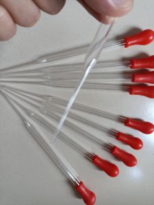 [combo 10 bộ] Pipet thủy tinh - Ống hút quả bóp cao su loại đẹp