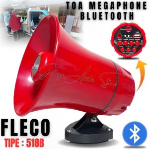 TERMURAHH~Toa Megaphone Bluetooth / Pengeras Suara Fleco YC-165RUBT Dilengkapi Berbagai Fitur Tombol Bisa Menggunakan USB Dan Bisa Bluetooth~CODDD