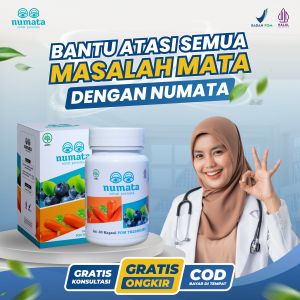 Kapsul Numata Obat Herbal Membantu Atasi Mata Minus Glaukoma Katarak Original