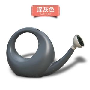 4L Large Capacity Snail Watering Pot Gardening Tool Creative Personality Plastic Pot Household Garden Sprinkler Pot Green Plants