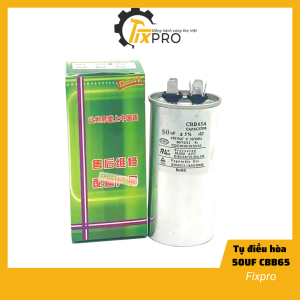 Tụ điều hòa Tụ block điều hòa 50UF 450V CBB65 chất lượng tốt - Fixpro