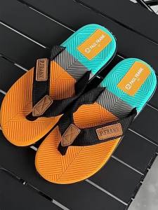Paul Frank MenS Summer Non-Slip Casual Durable Outdoor Beach Flip-Flops High-End Sandals For Men