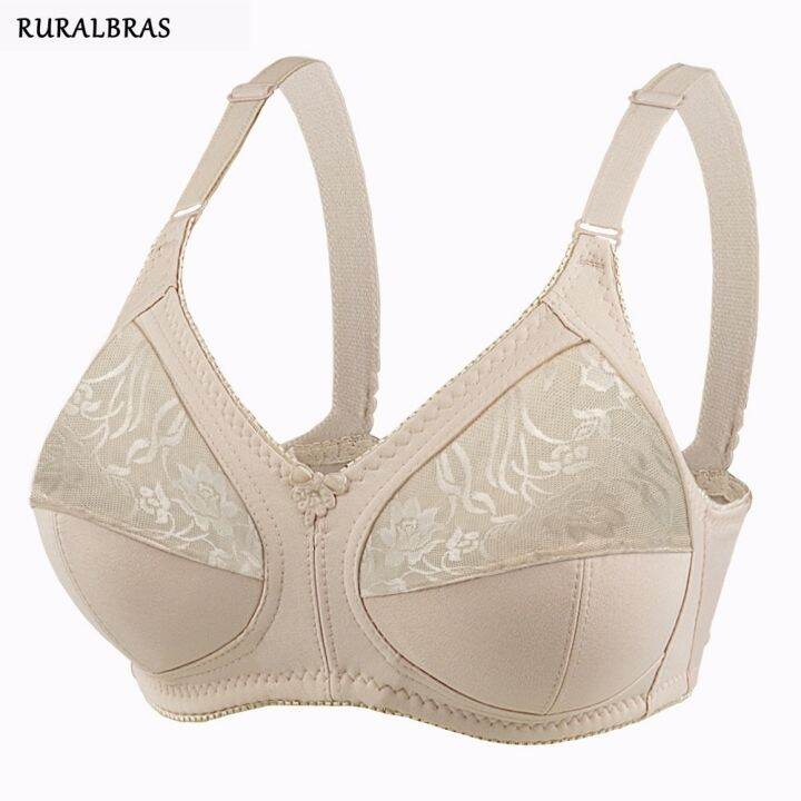 [A New sale] Soft Padded Full Coverage Bra Women Minimizer Wirefree ...