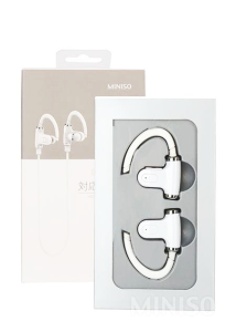 Miniso Wireless Bluetooth Headset (White) หูฟัง หูฟังบลูทูธ ไร้สาย หูฟังไร้สาย ไร้สายสำหรับกีฬาและฟิตเนส รุ่น S530