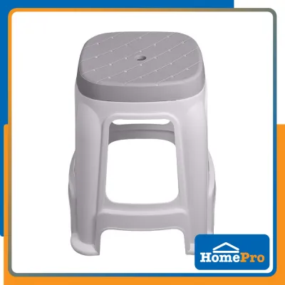 HomePro SPRING Plastic Chair BELLA W38.5xD38.5xH47.5 Cm Grey