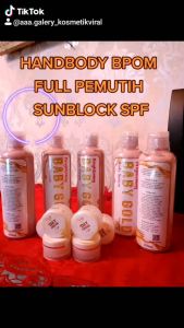 Murah Paket Normal Baby Gold Glowing/Paket Normal Babygold Skincare
