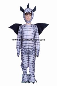 READY STOCK Children Kids Dinosaur Animal Jumpsuit Costume Story Book Character Movie Character Jurassic Park Flying Dragon