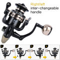 Sougayilang COD Reel Pancing Alat Pancingan 1000-4000 5.2:1 Rasio Kecepatan Semua Bantalan Logam  2 Warna Menangani EVA/Berlapis Logam Handle Pemancingan Max Drag 15KG.. 
