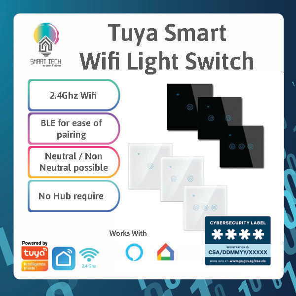 tuya smart light switch no neutral