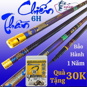 Cần câu tay Chiến Thần 6H Chuyên Săn Hàng Tải Tĩnh 4kg CT23 - Sanami Fishing