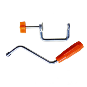 Ergonomic Manual Pastas Machine Handle With Fixing Clip Set For Effortlessly Dough Rolling And Universal Compatibility