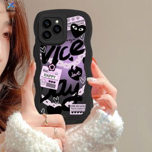 (Lokal Ready) Xinyu Casing hp OPPO Reno 8T 4G Reno 6 5G Reno 5 Reno 5F Reno 4F UKeren Checkerboard Cinta Hati Bintang Bergelombang Edge Case