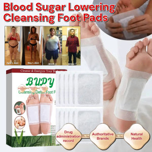 Botanical Herbal Mugwort Foot Patch Bamboo Vinegar Ma