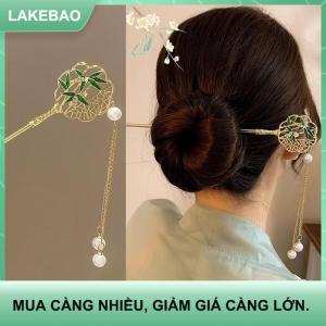 【LAKEBAO】 Cổ Điển Trung Quốc Hoa Fringe Tóc Sticks Thời Trang Nữ Kim Loại Kẹp Tóc Dính Tóc Tóc Trang Trí Đồ Trang Sức Phụ Kiện