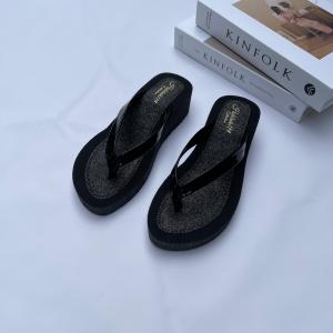 SL Sendal Wedges Wanita Jepit Manohara-Sandal Wanita Jepit Wedges Habibah199 Collection