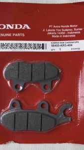 06455-KR3-404 kampas rem depan karisma megapro revo supra x lama supra fit supra x 125 batman tiger