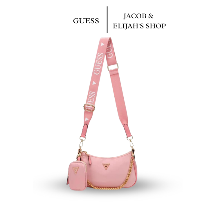 Jacob Elijah s Branded Bags GUESS Paris Hobo Crossbody Bag Chain Sling Bag With Coin Purse Lazada PH