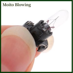 Moito 5Pcs T3 T4.2 LED Bulbs Car Interior Wedge Dashboard Warming Indicator Lamps