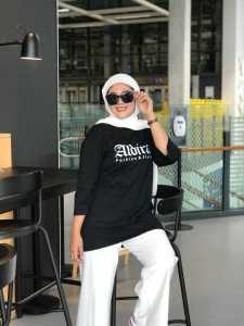 kaos oversize jumbo wanita terbaru / Kaos kasual oversize aldira