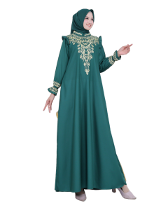 GAMIS BORDIR MEWAH TERBARU MADINA TALITA BAHAN KATUN TOYOBO PREMIUM KUALITAS TERBAIK