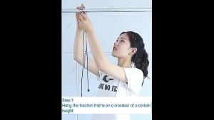 Neck Traction Kit Adjustable Hanging Neck Posture Corrector Stretcher Neck Care ce Support Tool