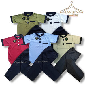 Setelan Baju Koko Anak Laki laki Usia 1 Sampai 12 Tahun