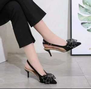 promo 8.8 Sandal Wanita Pesta Heels 5 cm terbaru A-07