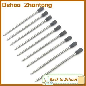 Behoo 10Pcs 70mm black blue ink pens refill ballpoint replace for element pen