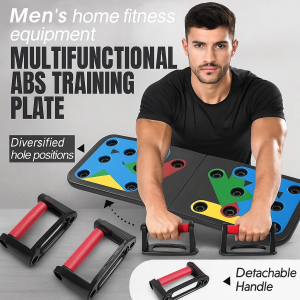 Home plate support multifunctional training plate for pectoral muscles Portable Multifunctional Push-up Board Set Chest Abdomen Arms And Back Training
