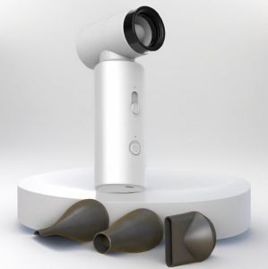 High Speed Sonic Turbo Fan Strong Wind Mini Handheld Fan Cooling Fan Hair Dryer Blower Travel Flight Friendly