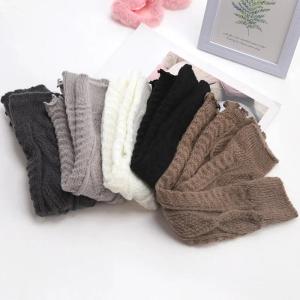 New Spring Japanese Style Lolita Warm Leg Thin Knitted Socks Girl Foot Covers Leg Warmers for Women Knee Warmers JK Socks