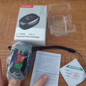 COD Medical Fingertip Pulse Oximeter (SpO2)Blood Oxygen Saturation Monitor with Pulse Rate Measure meter
