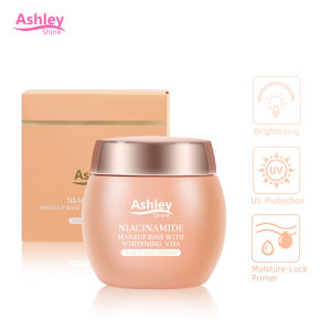 Ashley Shine NIACINAMIDE 3 In 1 Day Cream Makeup Base with Whitening Vita 50g AS4030