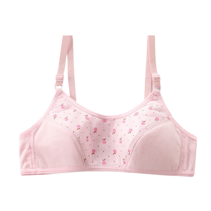 ODS 1pc COTTON FABRIC BABY BRA FOR TEENS 8-14 YEARS OLD